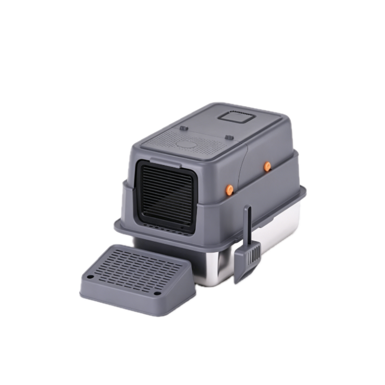 MSP-V2 Enclosed Stainless Steel Cat Litter Box